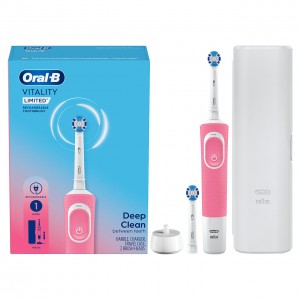 Seria Pro Oral-B Vitality Limited Rechargeable Białe Różowe | PL_OB27439