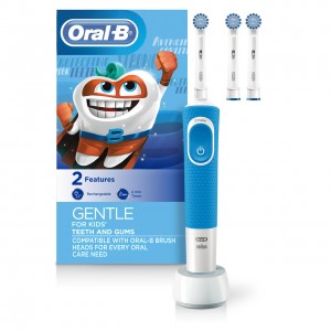 Zestawy Oral-B Supertooth Kids Niebieskie | PL_OB12971