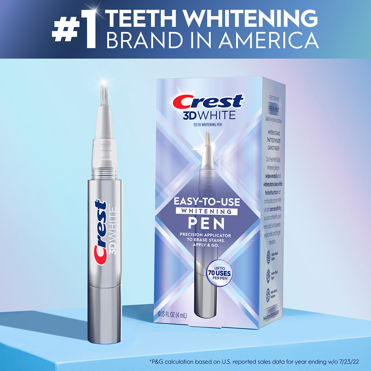 Akcesoria Oral-B 3DWhite Teeth Whitening Pen Szare | PL_OB32530