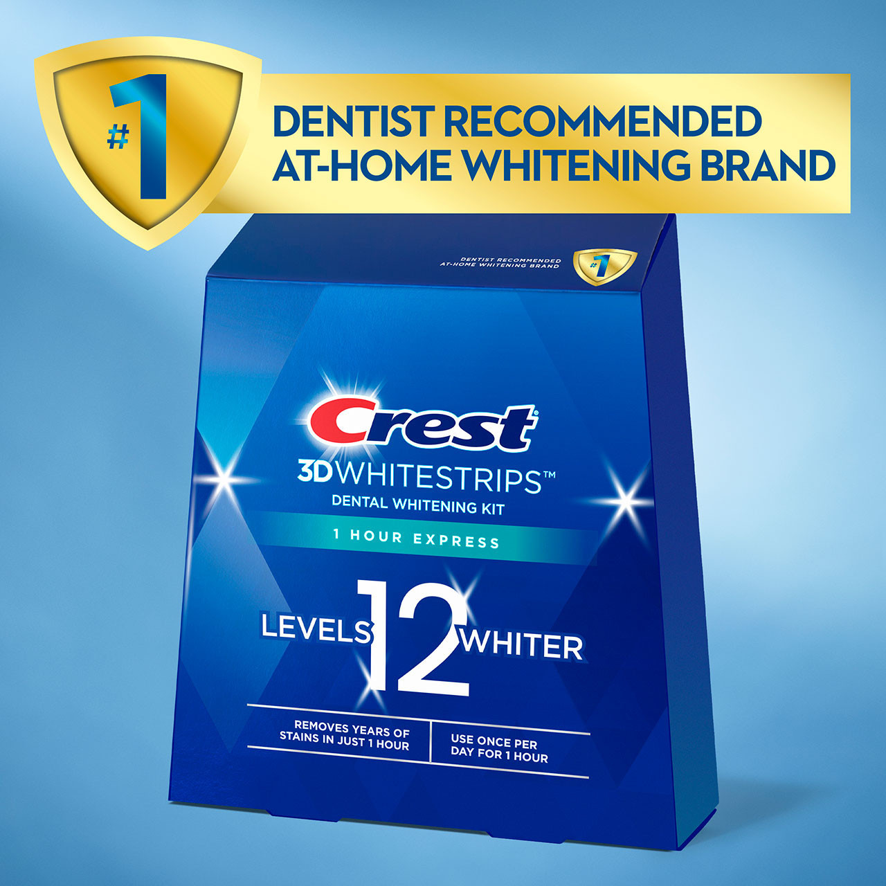 Akcesoria Oral-B 3DWhitestrips 1 Hour Express Niebieskie | PL_OB76145