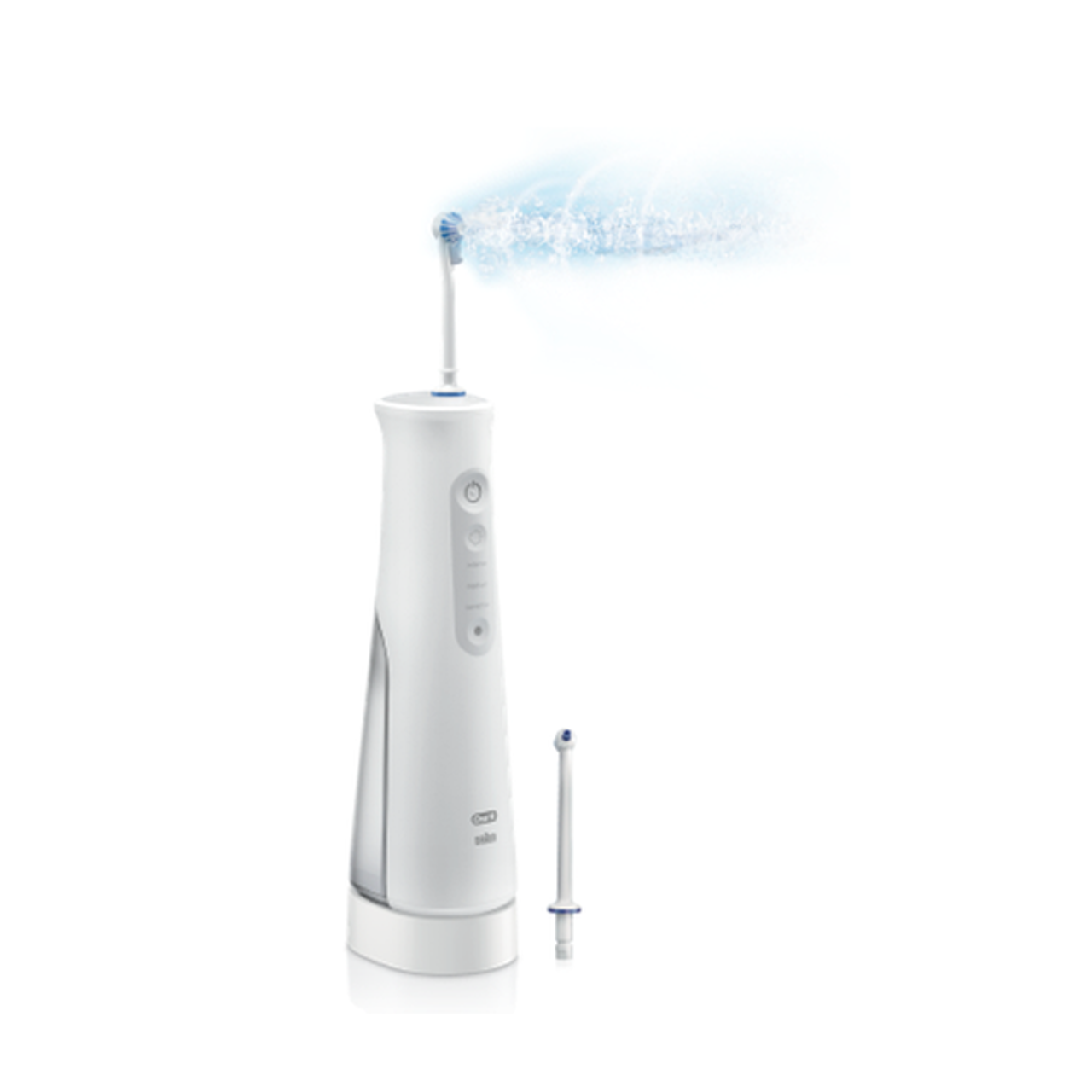 Akcesoria Oral-B Water Flosser Advanced, Portable Oral Irrigator Handle Białe | PL_OB28414