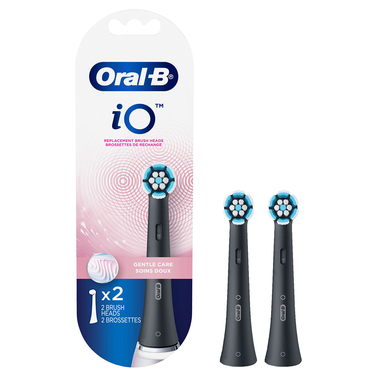 Główki szczoteczki iO Oral-B iO Gentle Care Czarne | PL_OB28650