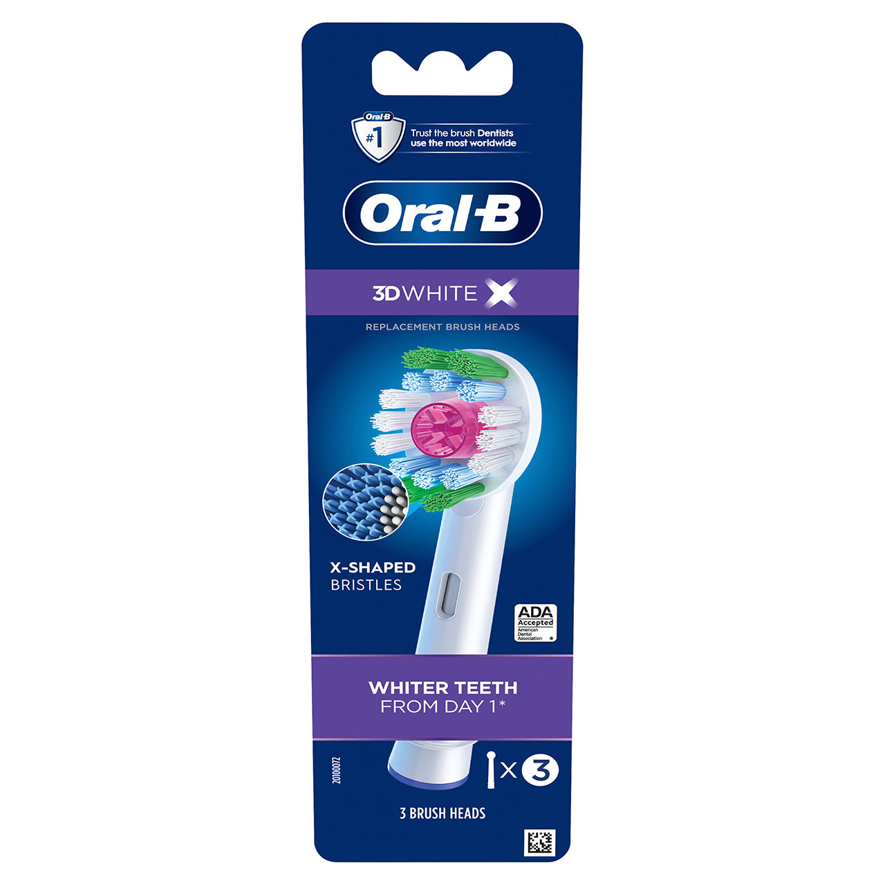 Inne główki szczoteczki Oral-B 3D White Electric Toothbrush Białe | PL_OB31568