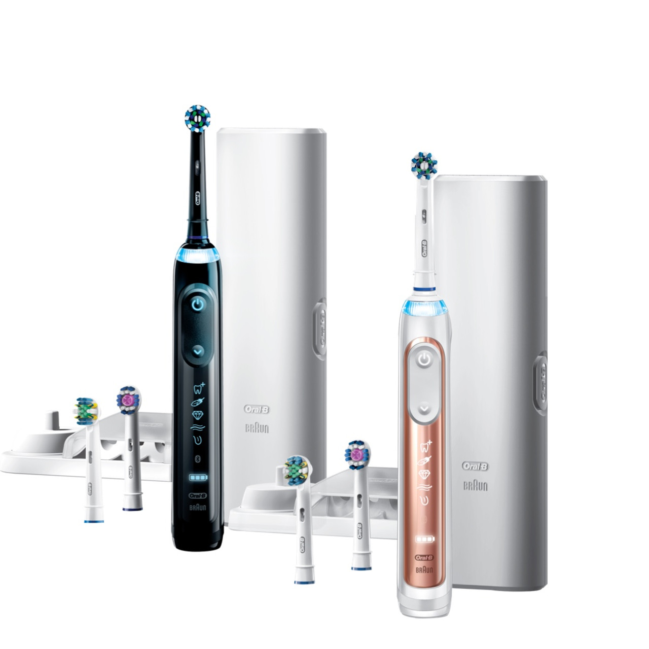 Seria Genius Oral-B Genius 7500 Rechargeable Czarne Różowe Złote | PL_OB64434