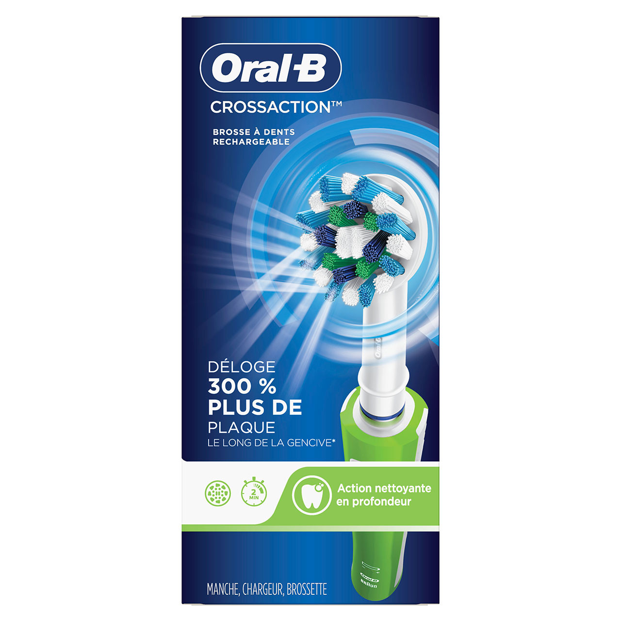 Seria Pro Oral-B Cross Action Zielone | PL_OB75104