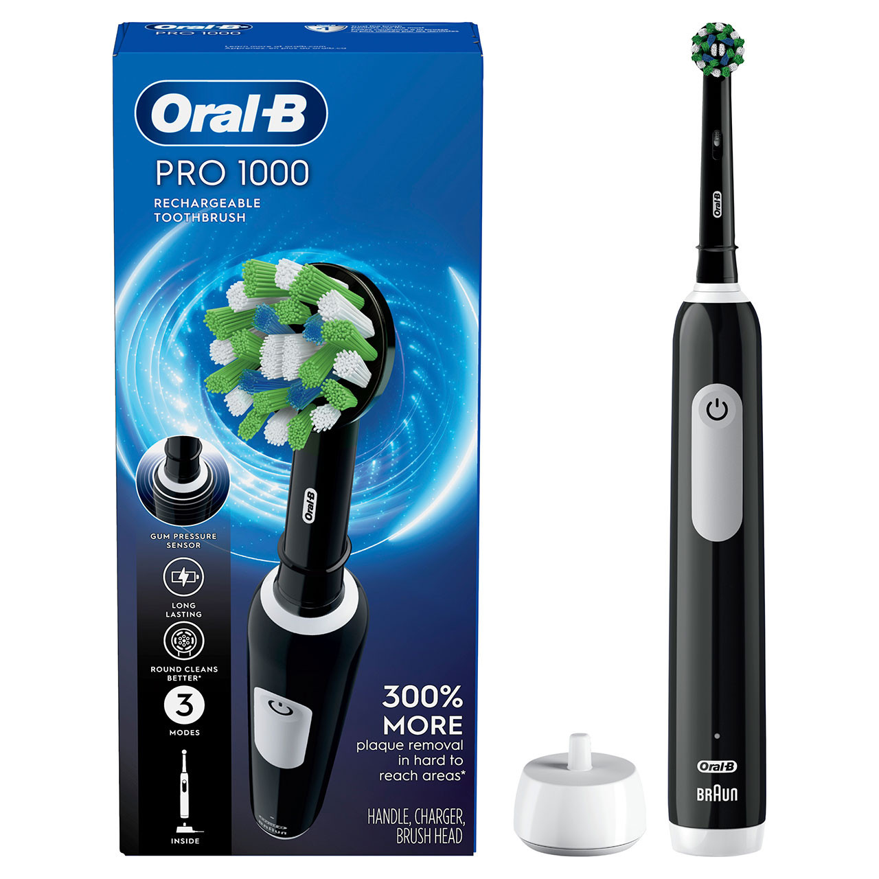 Seria Pro Oral-B Pro 1000 Czarne | PL_OB81458