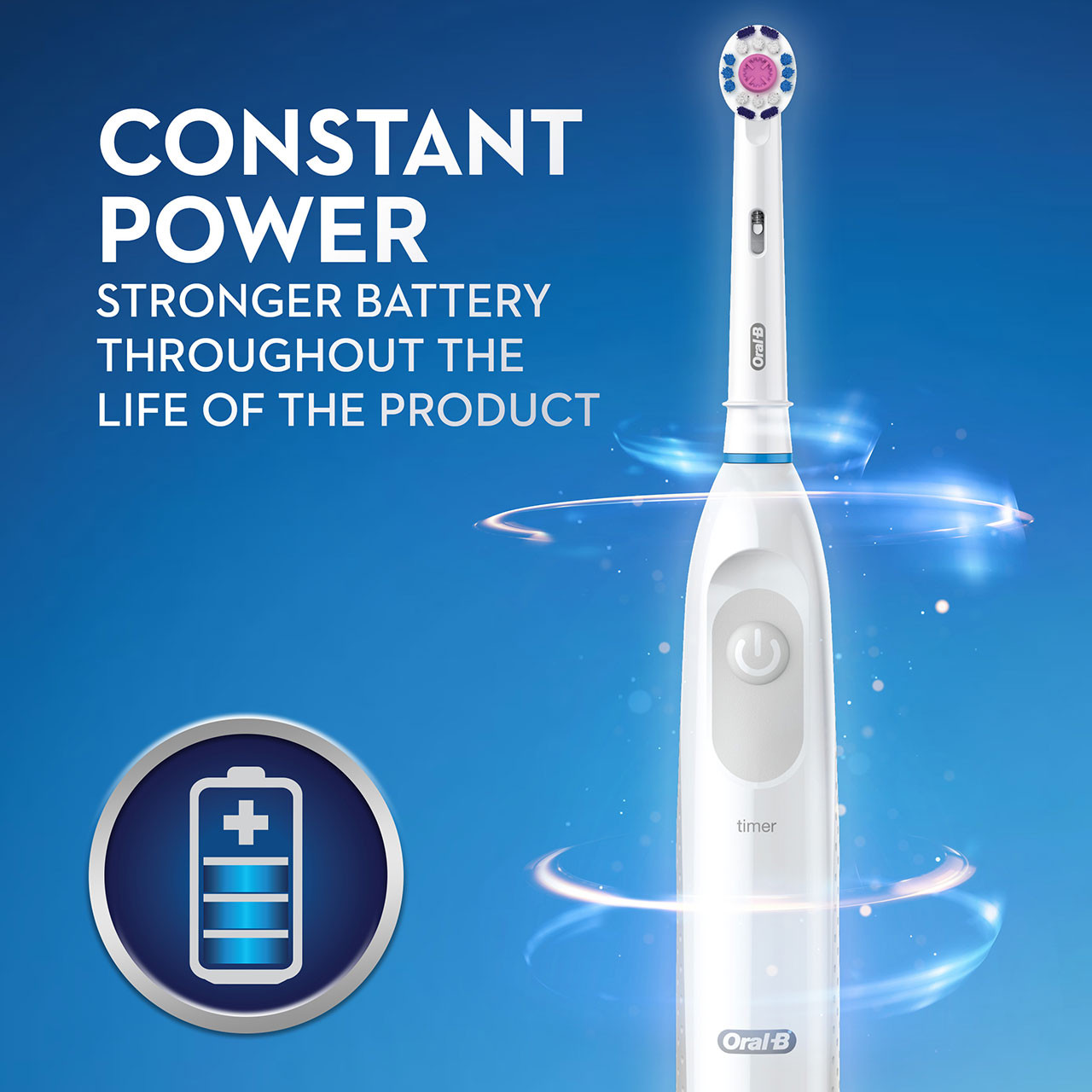 Seria Pro Oral-B Pro 100 3d Białe | PL_OB41290