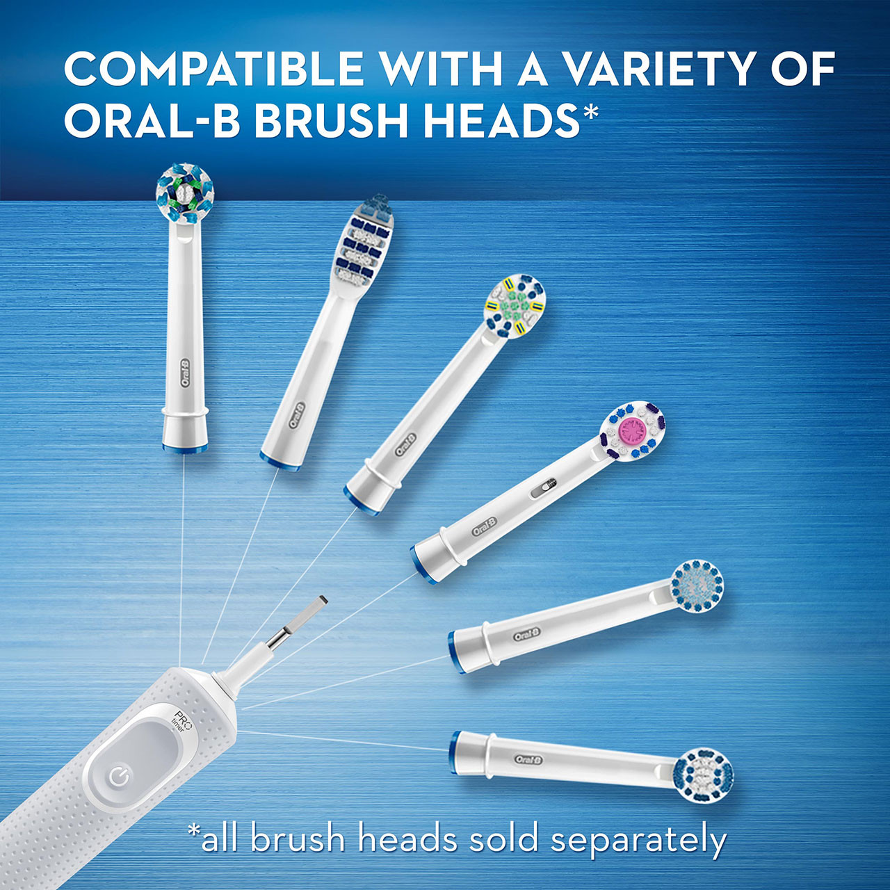 Seria Pro Oral-B Vitality Floss Action Białe | PL_OB22822