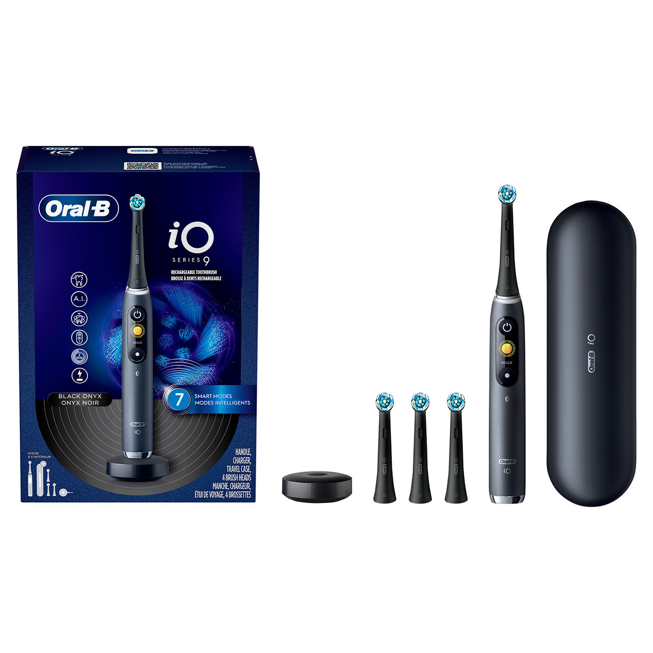 Seria iO Oral-B iO Series 9 Rechargeable Czarne | PL_OB77395